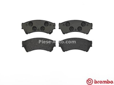 Set plăcuțe frână BREMBO ,față, (fara optionale), pentru: MAZDA 6 1.8-2.5 08.07-07.13