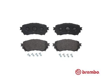 Set plăcuțe frână BREMBO ,față, pentru: MAZDA 6, 6/KOMBI 2.0/2.2D/2.5 08.12-