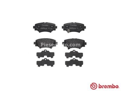 Set plăcuțe frână BREMBO, spate , pentru: MAZDA 3 1.5-2.2D 07.13-05.19
