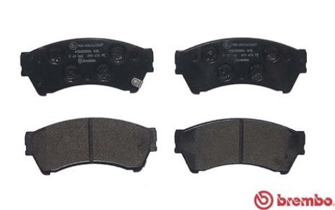 Set plăcuțe frână BREMBO ,față, (fara optionale), pentru: MAZDA 6 1.8-2.5 08.07-07.13