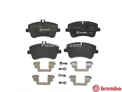 Set plăcuțe frână BREMBO ,față, pentru: MERCEDES C (CL203), C T-MODEL (S203), C (W203), CLC (CL203), CLK (A209), CLK (C209), SLK (R171) 1.8-3.5 05.00-06.11