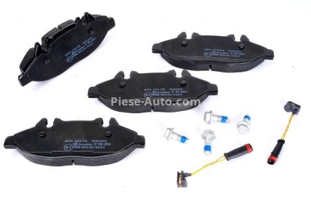 Set plăcuțe frână BREMBO ,față, pentru: MERCEDES VIANO (W639), VITO / MIXTO (W639), VITO (W639) 2.0D-Electric 09.03-