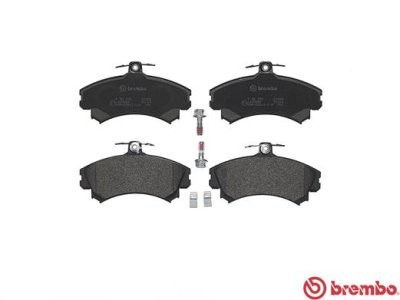 Set plăcuțe frână BREMBO ,față, pentru: MITSUBISHI CARISMA, COLT CZC VI, COLT VI; SMART FORFOUR 1.1-1.9D 07.95-06.12
