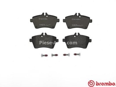 Set plăcuțe frână BREMBO ,față, pentru: MERCEDES A (W169), B SPORTS TOURER (W245) 1.5-Electric 09.04-06.12