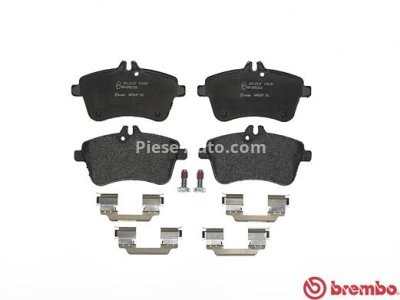 Set plăcuțe frână BREMBO ,față, pentru: MERCEDES A (W169), B SPORTS TOURER (W245) 2.0-Electric 09.04-06.12