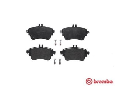 Set plăcuțe frână BREMBO ,față, pentru: MERCEDES A (W176), B SPORTS TOURER (W246, W242), CLA (C117) 1.5D/1.6/1.8D 11.11-03.19