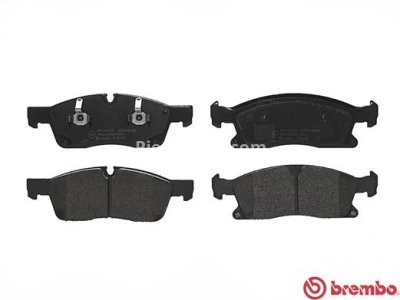 Set plăcuțe frână BREMBO ,față, pentru: MERCEDES GL (X166), GLE (C292), GLE (W166), GLS (X166), M (W166); DODGE DURANGO; JEEP GRAND CHEROKEE IV 2.2D-6.4 11.10-