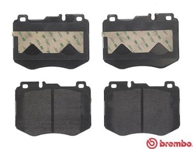 Set plăcuțe frână BREMBO ,față, pentru: MERCEDES C (A205), C (C205), C T-MODEL (S205), C (W205), CLS (C257), E (A238), E ALL-TERRAIN (S213), E (C238), E T-MODEL (S213), E (W213) 1.6-3.0D 02.14-