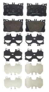 Set plăcuțe frână BREMBO ,față, (fara optionale), pentru: MERCEDES C (A205), C (C205), C T-MODEL (S205), C (W205), CLS (C257), E (A238), E ALL-TERRAIN (S213), E (C238) 1.5-Electric 09.14-