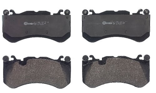 Set plăcuțe frână BREMBO ,față, pentru: MERCEDES AMG GT (C190), AMG GT (R190), C (C204), C (C205), C T-MODEL (S204), C (W204), C (W205), CLK (A209), CLK (C209), CLS (C218) 2.3-6.2 06.90-