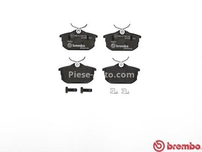 Set plăcuțe frână BREMBO, spate , pentru: VOLVO S40 I, V40; MITSUBISHI CARISMA, COLT CZC VI, COLT VI, SPACE STAR; SMART FORFOUR 1.1-2.0 05.95-06.12