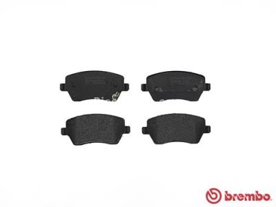 Set plăcuțe frână BREMBO ,față, pentru: NISSAN MICRA III, MICRA IV, MICRA V, NOTE 0.9-1.5D 01.03-
