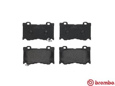 Set plăcuțe frână BREMBO ,față, pentru: NISSAN 370Z 2.0-5.6 09.07-