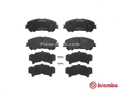 Set plăcuțe frână BREMBO ,față, (fara optionale), pentru: NISSAN QASHQAI II; RENAULT KADJAR 1.2-1.7D 11.13-