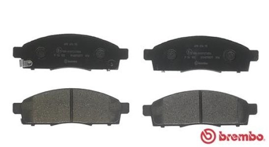 Set plăcuțe frână BREMBO ,față, (fara optionale), pentru: NISSAN NV200, NV200 / EVALIA 1.5D/1.6/Electric 02.10-