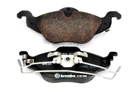 Set plăcuțe frână BREMBO ,față, pentru: CHEVROLET ASTRA, CORSA; OPEL ASTRA G, ASTRA G CLASSIC, ASTRA G/KOMBI 1.2-2.0D 08.94-12.11