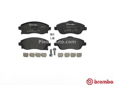 Set plăcuțe frână BREMBO ,față, pentru: OPEL COMBO TOUR, COMBO/MINIVAN, CORSA C, CORSA C/HATCHBACK, MERIVA A, TIGRA 1.0-1.8 09.00-