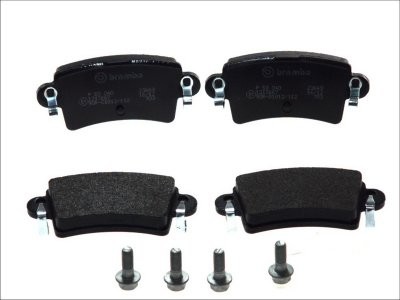Set plăcuțe frână BREMBO, spate , pentru: NISSAN INTERSTAR; OPEL MOVANO A; RENAULT MASTER II 1.9D-3.0D 07.98-