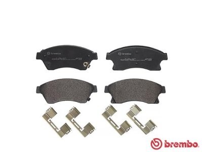 Set plăcuțe frână BREMBO ,față, pentru: CHEVROLET AVEO, CRUZE; OPEL ASTRA H CLASSIC, ASTRA J, ASTRA J GTC, ZAFIRA C 1.2-2.0D 01.09-
