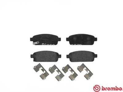 Set plăcuțe frână BREMBO, spate , pentru: OPEL AMPERA, ASTRA H CLASSIC, ASTRA J, ASTRA J GTC, CASCADA, MOKKA / MOKKA X 1.3D-2.0D 01.09-