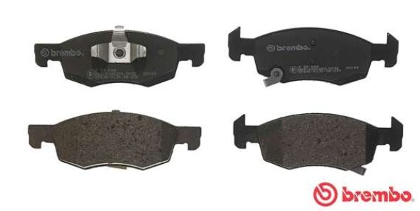 Set plăcuțe frână BREMBO ,față, pentru: OPEL CORSA E, CORSA E/HATCHBACK 1.0-1.4LPG 09.14-
