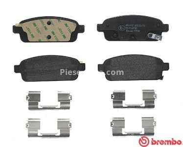 Set plăcuțe frână BREMBO ,spate (fara optionale), pentru: OPEL ASTRA H CLASSIC, ASTRA J, ASTRA J GTC, ZAFIRA C 1.4-2.0D 01.09-