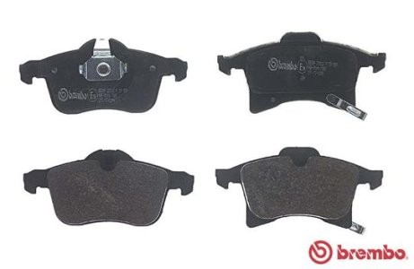 Set plăcuțe frână BREMBO ,față, pentru: OPEL ADAM, CORSA D, CORSA E 1.0-1.6 05.07-