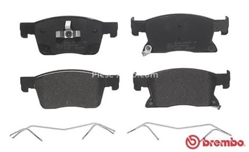 Set plăcuțe frână BREMBO ,față, pentru: OPEL ASTRA K, ASTRA K/KOMBI 1.0-1.6D 06.15-