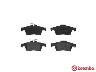Set plăcuțe frână BREMBO, spate , pentru: PEUGEOT 508 I, 508/KOMBI 1.6-2.2D 11.10-12.18