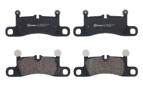 Set plăcuțe frână BREMBO, spate , pentru: PORSCHE 718 BOXSTER, 718 CAYMAN, 911, 911 TARGA, BOXSTER SPYDER, CAYENNE 2.9-4.0H 12.11-