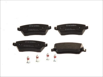 Set plăcuțe frână BREMBO ,față, (cu suruburi ghidare etrier frână), pentru: MERCEDES CITAN MIXTO (DOUBLE CABIN), CITAN (MPV), CITAN/MINIVAN (W415); DACIA DOKKER 0.9-Electric 01.03-