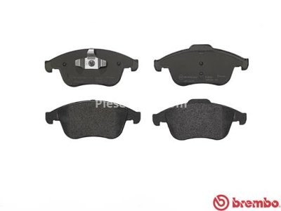Set plăcuțe frână BREMBO ,față, pentru: RENAULT CLIO IV, GRAND SCENIC III, LAGUNA, LAGUNA III, LATITUDE, MEGANE, MEGANE III, SCENIC III 1.2-3.5 10.07- 2