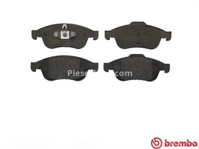 Set plăcuțe frână BREMBO ,față, pentru: DACIA DOKKER, DOKKER EXPRESS/MINIVAN, DUSTER, DUSTER/SUV, LODGY, SANDERO III; NISSAN JUKE, TERRANO; RENAULT ARKANA I, CAPTUR I, CAPTUR II 1.0-Electric 11.08-
