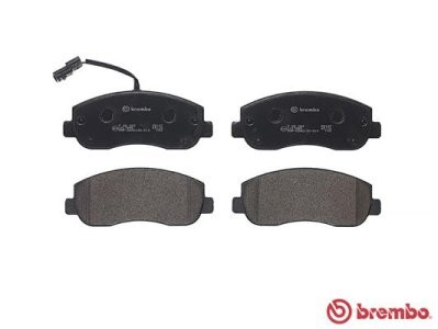 Set plăcuțe frână BREMBO ,față, pentru: NISSAN INTERSTAR, NV400; OPEL MOVANO B; RENAULT MASTER III 2.3D/Electric 02.10-