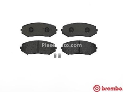 Set plăcuțe frână BREMBO ,față, pentru: SUZUKI GRAND VITARA I, GRAND VITARA II, XL7 1.6-3.6 03.98-