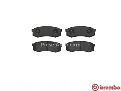 Set plăcuțe frână BREMBO, spate , pentru: MITSUBISHI PAJERO IV; TOYOTA 4 RUNNER IV, 4 RUNNER V, FJ CRUISER, FORTUNER, LAND CRUISER, LAND CRUISER 80, LAND CRUISER 90 2.4-4.7 11.84-