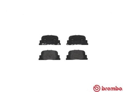 Set plăcuțe frână BREMBO, spate , pentru: LEXUS ES; TOYOTA CALDINA, CAMRY, OPA, PRIUS 1.5H-3.0 08.96-12.09