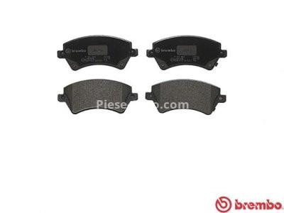 Set plăcuțe frână BREMBO ,față, pentru: TOYOTA COROLLA 1.4-2.0D 10.01-03.08