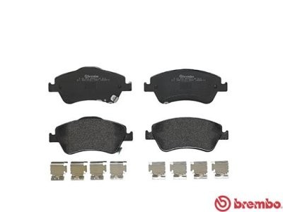 Set plăcuțe frână BREMBO ,față, pentru: TOYOTA AURIS, COROLLA 1.33-1.8H 10.06-07.14