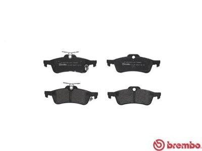 Set plăcuțe frână BREMBO, spate , pentru: TOYOTA YARIS, YARIS/HATCHBACK 1.0-1.8 08.05-
