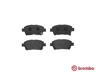 Set plăcuțe frână BREMBO ,față, pentru: TOYOTA IQ; ASTON MARTIN CYGNET 1.0-1.4D 01.09-12.15