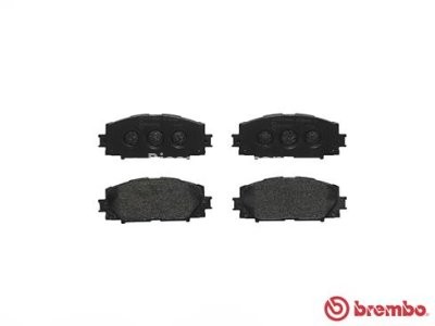Set plăcuțe frână BREMBO ,față, pentru: TOYOTA PREMIO, PRIUS, PRIUS PHV 1.5/1.8H 07.07-