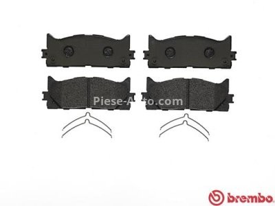 Set plăcuțe frână BREMBO ,față, (fara optionale), pentru: LEXUS ES; TOYOTA AVALON, CAMRY 2.0-3.5 08.01-