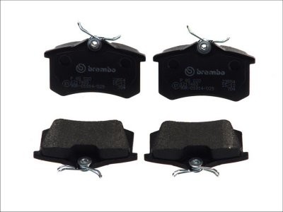 Set plăcuțe frână BREMBO, spate , pentru: DS DS 3, DS 4; AUDI A1, A1 CITY CARVER, A2, A3, A4 B5, A4 B6, A4 B7, A6 C5, A8 D2, ALLROAD C5, TT; CITROEN BERLINGO, BERLINGO/MINIVAN 1.0-Electric 05.86-
