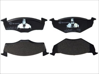 Set plăcuțe frână BREMBO ,față, (fara optionale), pentru: SEAT AROSA; SKODA FABIA I, FABIA I PRAKTIK, FABIA II, ROOMSTER PRAKTIK; VW FOX, LUPO I, POLO, POLO III 1.0-1.9D 08.92-05.15