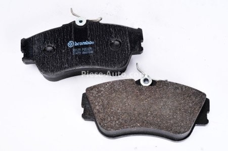 Set plăcuțe frână BREMBO ,față, pentru: VW CALIFORNIA T4 CAMPER, TRANSPORTER T4 1.8-2.8 07.90-06.03