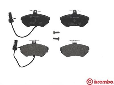 Set plăcuțe frână BREMBO ,față, pentru: AUDI A4 B5, A4 B6, A4 B7; SEAT EXEO, EXEO ST; VW PASSAT B5 1.6-3.2 11.94-05.13