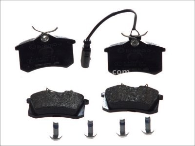 Set plăcuțe frână BREMBO, spate , pentru: FORD GALAXY I, GALAXY MK I; SEAT ALHAMBRA; VW SHARAN 1.8-2.3 03.95-03.10