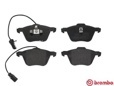Set plăcuțe frână BREMBO ,față, pentru: FORD GALAXY I, GALAXY MK I; SEAT ALHAMBRA; VW CALIFORNIA T4 CAMPER, SHARAN, TRANSPORTER T4 1.8-2.8 07.90-03.10