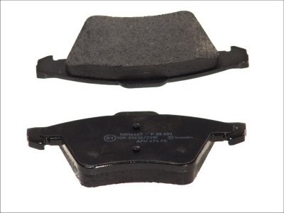 Set plăcuțe frână BREMBO ,față, (fara optionale), pentru: VW CALIFORNIA T5 CAMPER, MULTIVAN T5, MULTIVAN T6, TRANSPORTER T5 1.9D-3.2 04.03-